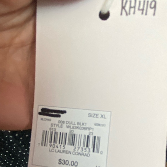 NWT‎ Lauren Conrad size XL - Picture 5 of 11